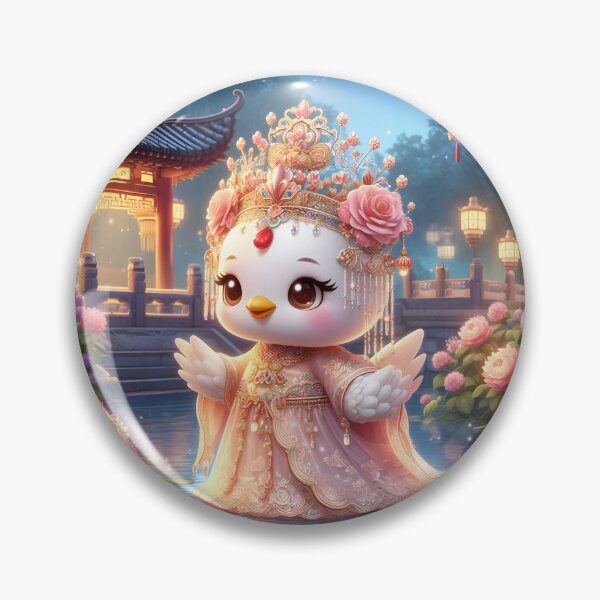 Item preview, 196 - ChickeM Chicken Chinese Royalty Empress Series: Chickie Princess designed and sold by ChickeM.