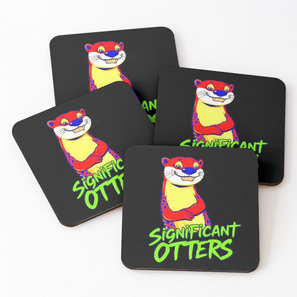 Item preview, Significant Otters Funny Animal Quote designed and sold by TheArtOfPat.