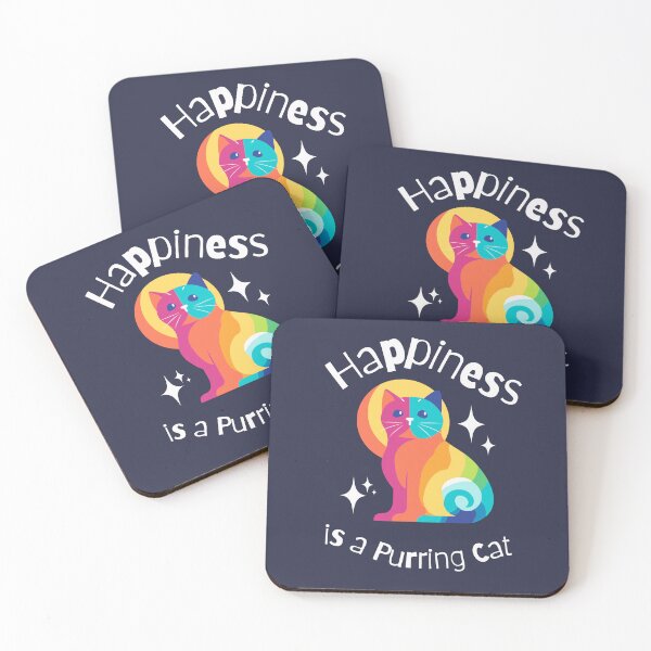 Item preview, Happiness is a Purring Cat designed and sold by SvetsShirts.
