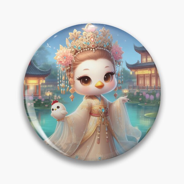 Item preview, 198 - ChickeM Chicken Chinese Royalty Empress Series: Chickie Princess designed and sold by ChickeM.