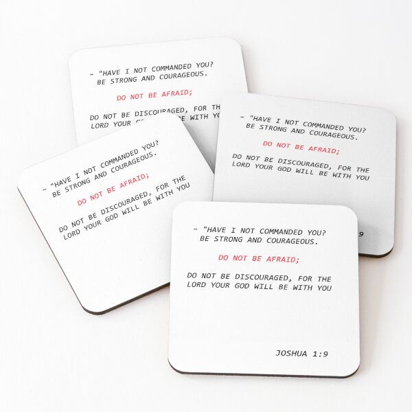Item preview, Joshua 1:9 designed and sold by Vicktorino.