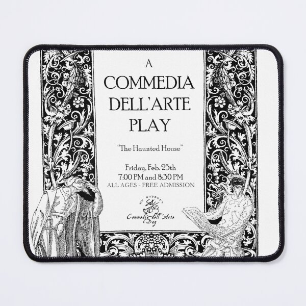 Item preview, Commedia dell'Arte Poster - 2011 CDA Day Vintage Advertisement designed and sold by Talia Felix.