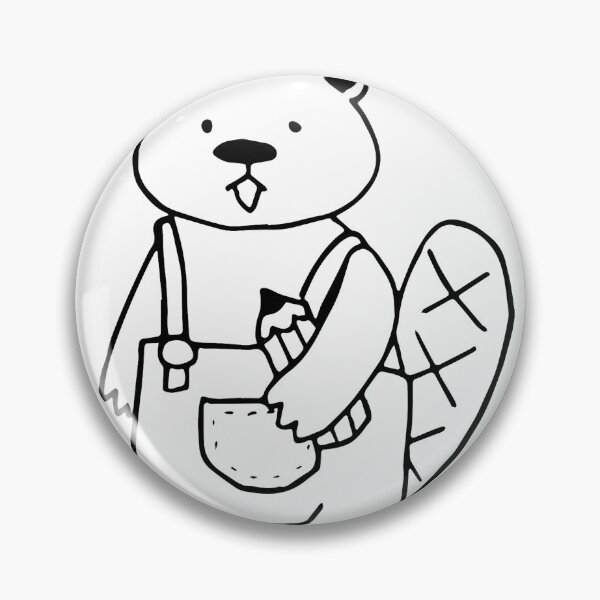 Item preview, I'm Overstimulated Beaver designed and sold by kubloc.