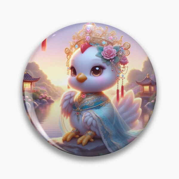 Item preview, 199 - ChickeM Chicken Chinese Royalty Empress Series: Chickie Princess designed and sold by ChickeM.