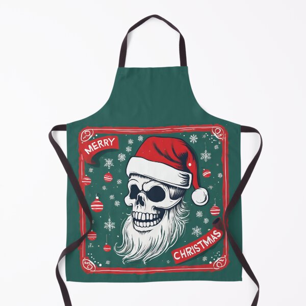 Item preview, Santa Skull, Santa Skeleton, Skull, Santa Skull, Christmas Time, Christmas, xmas, designed and sold by GOLDENGARDENART.