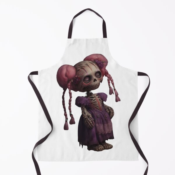 Aperçu de l'œuvre Poupée de chiffon zombie squelette rose créée et vendue par Ktpier.