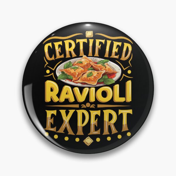 Item preview, Certified Ravioli Expert - Funny Toasted Ravioli - Italian Foodie  designed and sold by propellerhead.