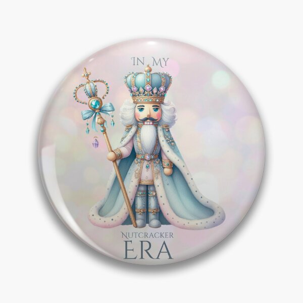 Item preview, In my Nutcracker Era, Pastel Nutcracker adorned with rhinestones designed and sold by MLD112.