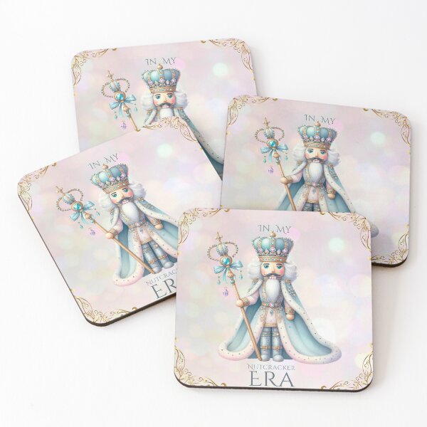 Item preview, In my Nutcracker Era, Pastel Nutcracker adorned with rhinestones designed and sold by MLD112.