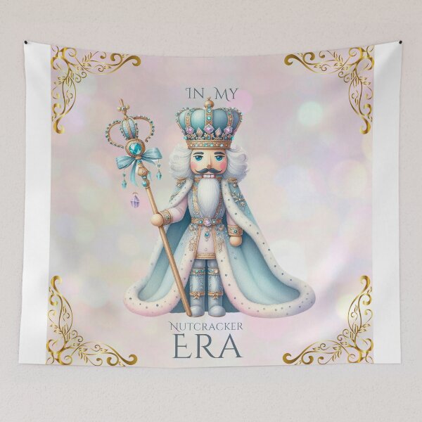 Item preview, In my Nutcracker Era, Pastel Nutcracker adorned with rhinestones designed and sold by MLD112.
