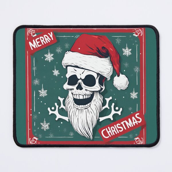 Item preview, Santa Skulls, Santa Skeleton, Skull, Santa Skull, Christmas Time, Christmas, xmas, designed and sold by GOLDENGARDENART.