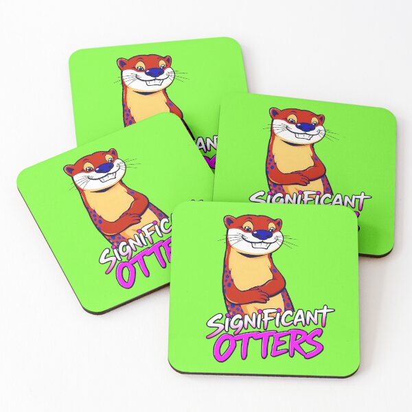 Item preview, Significant Otters Funny Animal Quote designed and sold by TheArtOfPat.
