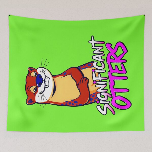 Item preview, Significant Otters Funny Animal Quote designed and sold by TheArtOfPat.