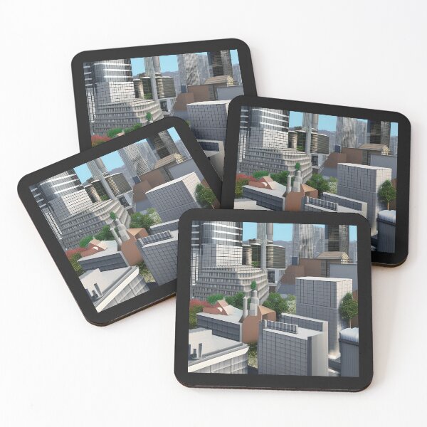 Item preview, Downtown Building Cluster designed and sold by Chubuter.
