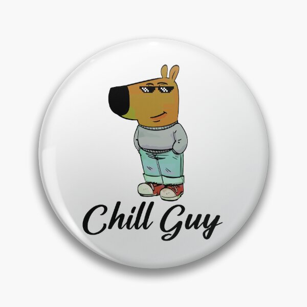 Item preview, Chill Guy designed and sold by DesignSTKRSA.