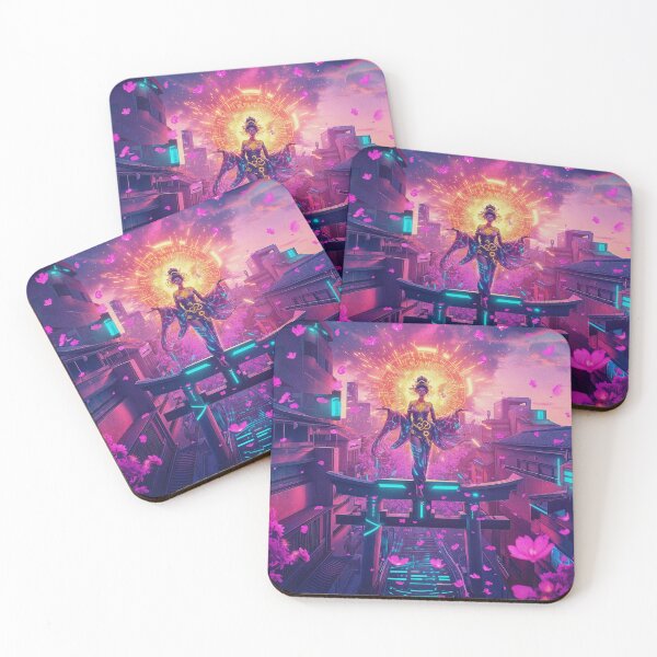Item preview, Amaterasu Cyberpunk designed and sold by FuturiTravel.