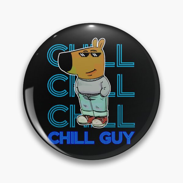Item preview, Chill Guy designed and sold by DesignSTKRSA.