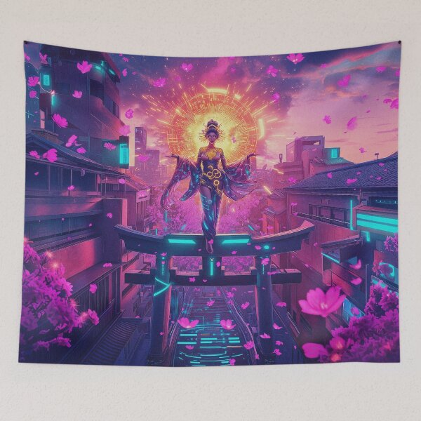 Item preview, Amaterasu Cyberpunk designed and sold by FuturiTravel.
