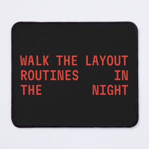 Item preview, Routines In The Night designed and sold by FynnFDesign.