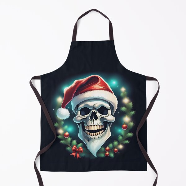 Item preview, Skull , Santa Skeleton, Santa Skull, Santa Skull, Christmas Time, Christmas, xmas, designed and sold by GOLDENGARDENART.