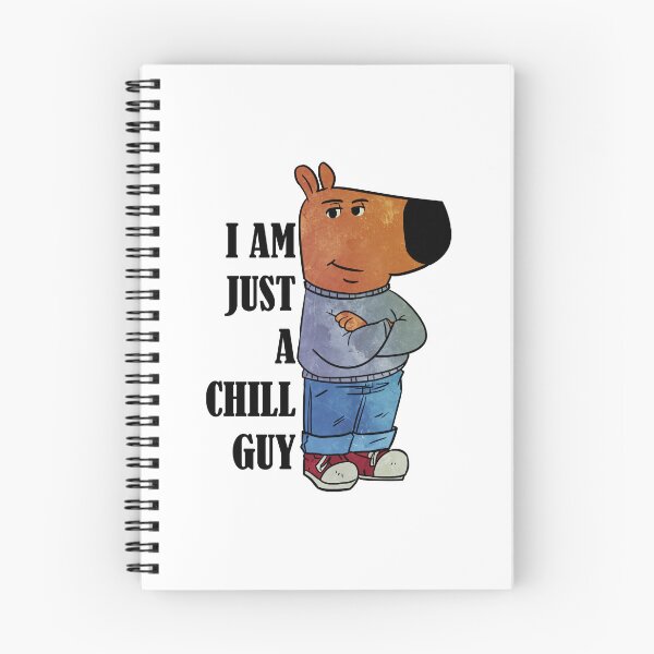 Item preview, Chill Guy designed and sold by DesignSTKRSA.