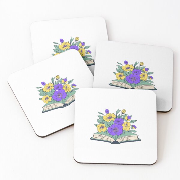 Item preview, Flowers growing from a book. designed and sold by Renee Koutsis.