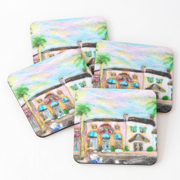 Downtown Venice Coasters (Set of 4)