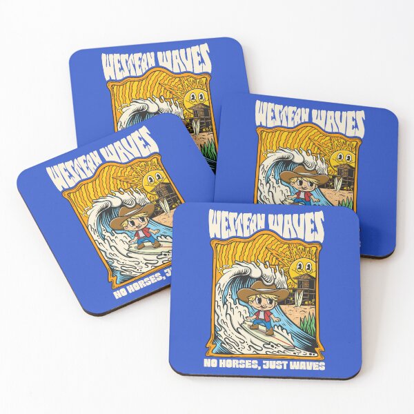 Item preview, Coastal Cowboy Vibes : Western Surf Adventure designed and sold by ImaginarStore.