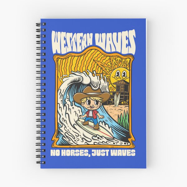 Item preview, Coastal Cowboy Vibes : Western Surf Adventure designed and sold by ImaginarStore.