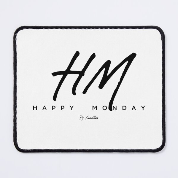 Item preview, Happy Monday 2.0 by Lund3on - Black Text designed and sold by Lund3on.