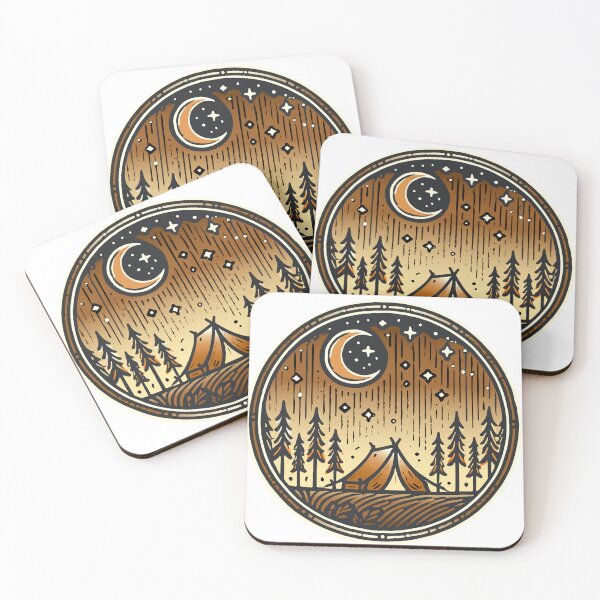 Item preview, Night campfire designed and sold by 171factory.