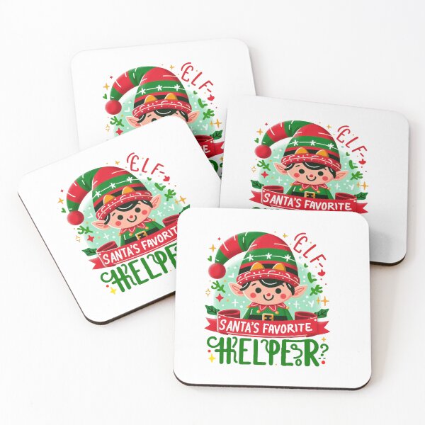 Item preview, Cute Santa's favorite helper elf designed and sold by Kalpa.