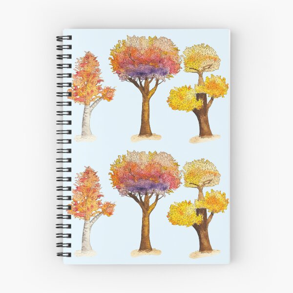 Item preview, Festive Fall Foliage Watercolor and Ink designed and sold by elisewied.