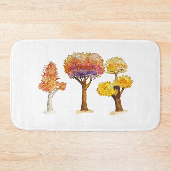 Item preview, Festive Fall Foliage Watercolor and Ink designed and sold by elisewied.