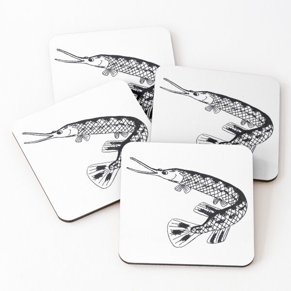 Item preview, The Mighty Longnose Gar (Lepisosteus osseus) designed and sold by TheNatureNerd.