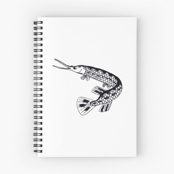 Item preview, The Mighty Longnose Gar (Lepisosteus osseus) designed and sold by TheNatureNerd.
