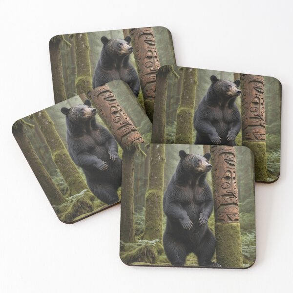 Item preview, Haida Totem and Bear designed and sold by Skye Ryan-Evans.