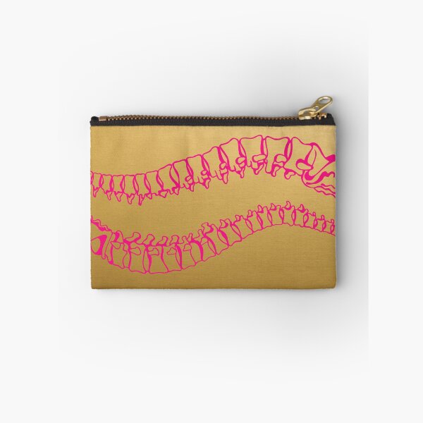 Item preview, Pink Vertebrae on Gold designed and sold by Cat Coquillette.
