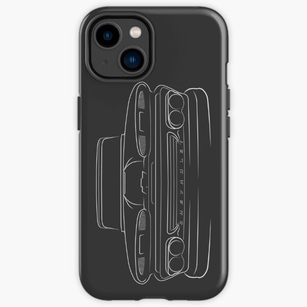 1960 Chevy Apache 10 - front stencil, white iPhone Tough Case