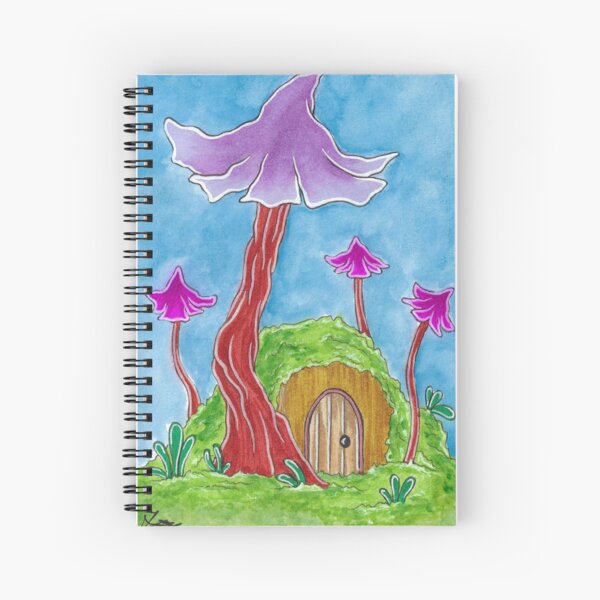 Aperçu de l'œuvre Maison de Hobbit Champignon créée et vendue par J-R-A-W.
