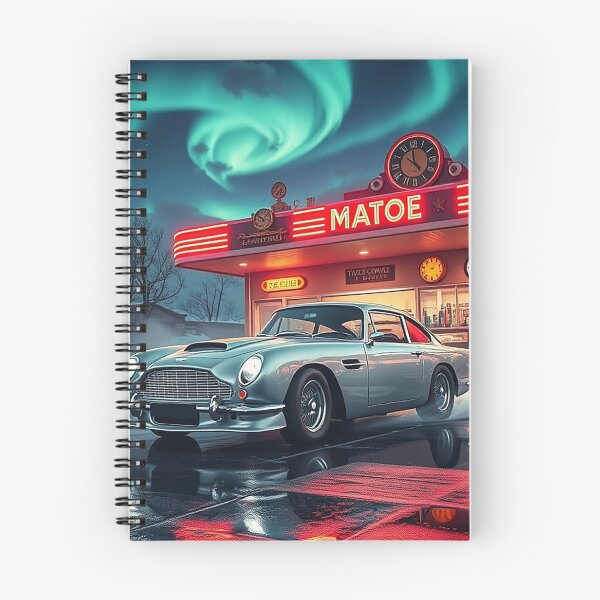 Item preview, classic Aston Martin DB5 print designed and sold by Random Designs.