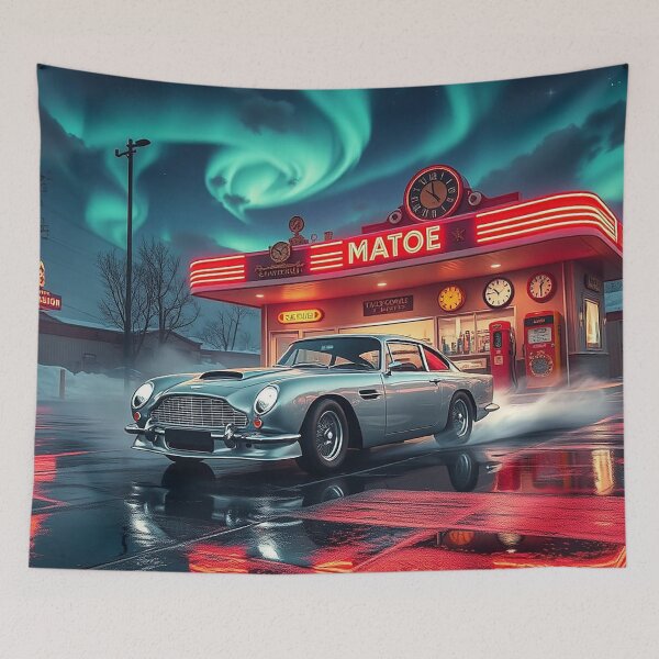 Item preview, classic Aston Martin DB5 print designed and sold by Random Designs.