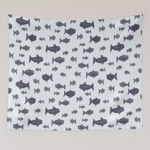 Item preview, Dark tuna fish  designed and sold by FrancesPoff.