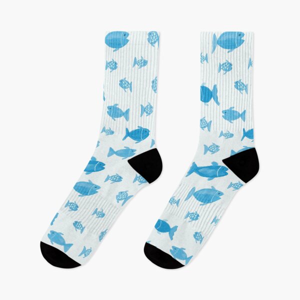 Item preview, Turquoise blue tuna fish  designed and sold by FrancesPoff.