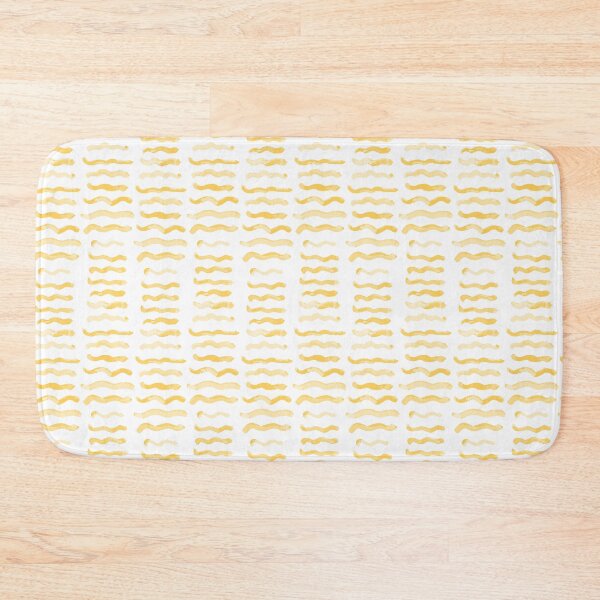 Item preview, Watercolour abstract waves yellow designed and sold by FrancesPoff.