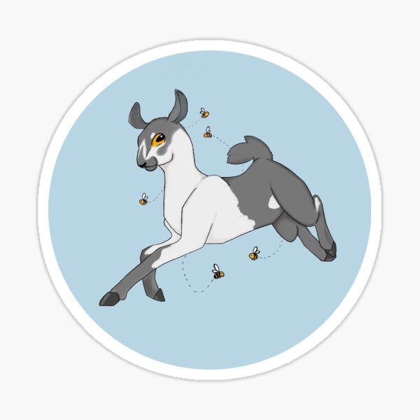 Vista previa del artículo con la obra «Cabrito alpino», diseñado y vendido por BeeDGA.