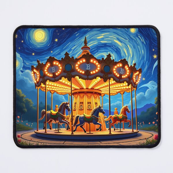 Item preview, Bitcoin Sparkle Shimmer of New Wealth designed and sold by RadDeck.