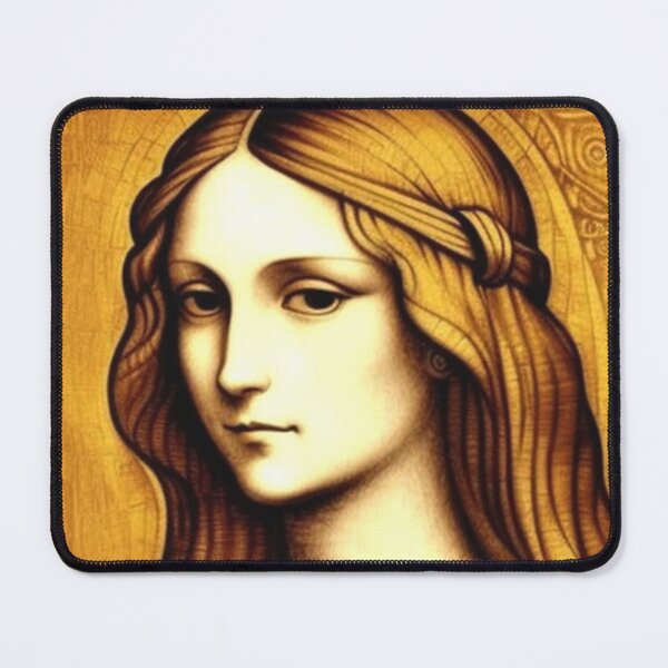 Item preview, Young Mona Lisa & Leonardo Da Vinci designed and sold by TheDarkWardrobe.