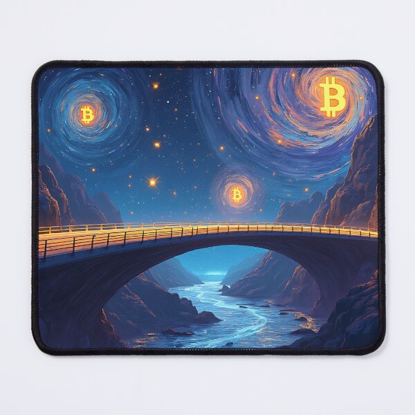 Item preview, Bitcoin Ascendant Rising to New Heights designed and sold by RadDeck.