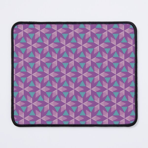 Item preview, Vibrant Geometric Shapes in Purple and Teal designed and sold by Genie-0750.